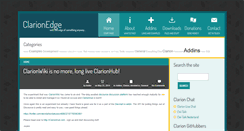 Desktop Screenshot of clarionedge.com